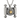 Torah Scroll Relief Pendant, front view on white