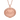 Alhamdulillah Scroll Pendant, front view on white