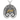 Sabr Arch Relief Pendant, front view on white
