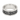 Younger futhark hammered ring, front view on white