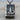 Lighthouse Logbook Pendant, oxidized, front view