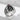 Reaper Garnet Vault Ring, oxidized silver, three-quarter view