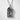 Reaper Parted Veil Pendant, oxidized silver product photo