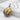 Dragon Egg Claw Pendant in two-tone finish, product view