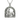 Corgi Garden Gate Pendant, front view on white background