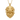 Golden Retriever Branch Pendant, gold vermeil, front view on white