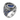 Jormungandr wave pool ring, 925 sterling silver, front view on white background