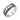 Cathedral Cross Ring, front view on white background