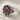 Carnelian Rosette Bezel Ring, oxidized, product photo angled view
