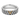 Chevron groove ring, two-tone view on white background