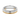 Triple fusion stack ring, front view on white