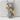 Coffin Draped Sash Pendant, two-tone product photo
