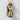 Hourglass Draped Mantle Pendant, two-tone finish, product photo