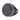 Bitcoin Signet Ring, oxidized silver, front view on white