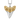 Shark tooth pendant, front view on white background