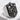 Crusader Knight Signet Ring, oxidized silver, angled product photo