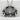 Vanitas Shroud Knot Pendant, oxidized silver, product photo view