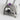 Bird Skull Amethyst Arch Pendant, oxidized silver product photo