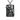 soldier rescue dog tag pendant, oxidized silver, front view on white