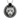 Maya Jaguar Onyx Crest Pendant in oxidized silver, front view on white background