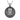 Justinian Laurel Portrait Pendant, front view on white background