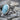 Larimar Coral Branch Ring, oxidized silver, side perspective view