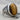 Tiger Eye Longhorn Shoulder Ring, oxidized silver finish product view
