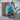 Turquoise Canyon Ledge Pendant, oxidized silver product photo