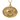 Joined Hands Seal Pendant, gold vermeil, front view on white