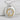 Enso Great Wave Pebble Pendant, two-tone finish, front view