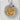 Great Wave Fuji Hollow Pendant — 18K Gold Vermeil, two-tone finish, studio product photo