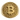 bitcoin labyrinth ring, front view on white
