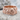 Hannya Mask Band Ring, rose gold, product photo on stone surface