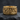 Beaded Last Supper Ring, gold vermeil, front view on stone