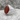Carnelian Dragon Ring, polished, product photo on stone