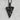 Pizza Slice Pendant, black rhodium, front product view