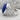 Masonic Beehive Lapis Ring, polished silver, side view on stone