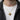 Cat School Medallion Pendant, gold vermeil, worn on model neck