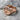 Cracked North Star Signet Ring, rose gold, angled view