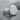 Weathered Signet Ring, polished silver, angled product photo on stone