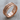 Twisted Rope Ring, rose gold finish, tabletop view