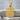 Queen Bee Pendant, gold vermeil, product photo on stone surface