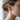 Skeletal Dragon Wing Earring, gold vermeil, worn on model ear