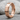 Segmented Geometric Ring, rose gold, product photo on stone