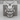 Samurai Hannya Mask Pendant, polished silver, on wood block