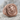 Greek Key Lion Signet Ring, rose gold, product photo on stone