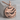Wave Dune Medallion Pendant, rose gold product view