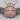 Oak Leaf Green Man Pendant, rose gold, front product photo