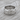 Geometric Labyrinth Ring, polished silver product photo