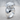 Bulldog collar ring, polished silver finish, product photo